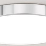 Plafoniera LED BULLY, Ø 28 cm, crom LED28W/2300lm/3000K aluminiu IP 20 ORION - imagine 5