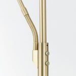 Lampadar LED COBRA, 181cm, LED 23+6W/2300+600lm/2200-6000K otel finisaj alama mata IP20 ORION - imagine 4