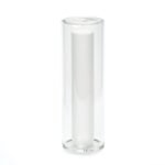 Abajur tub sticla Groasa , Diametrul 46mm, Înălţime 160mm, Finisaj Opal-mat, Orificiu 24mm pentru montura G9 ORION