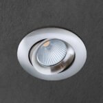 Spot mobil rotund CHOICE GU10 1x50W aluminiu finisaj crom satinat 9cm IP20 ORION - imagine 4