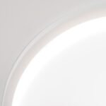 Plafoniera LED LEROX, otel finisaj alb, Ø 40cm LED36W/2600lm/3000K IP20 ORION - imagine 4