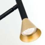 Lampă de masa LED ODEON, 60cm, LED 5W/440lm/3000K aluminiu finisaj negru-auriu IP20 ORION - imagine 4