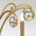 Candelabru Ariane, Auriu, E14 10x40W, 92cm, Orion - imagine 4