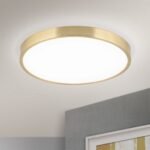 Plafoniera LED BULLY, Ø 28 cm, alama antica LED28W/2300lm/3000K aluminiu IP 20 ORION