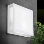 Plafoniera de exterior HENRY, E27 2x35W aluminiu finisaj alb, diametrul 26cm IP44 ORION - imagine 3