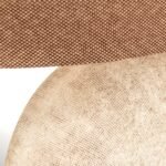 Lampa de masa ETHNO cu abajur oval de in, E27 1x60W ceramica finisaj  maro, 52cm IP20 ORION - imagine 4