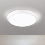 Plafoniera LED MAGGY, Ø 25cm, inele colorate interschimbabile alb/negru/crom LED18W/1880lm/CCT 3000/4000/6500 policarbon IP65 ORION