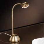 Lampă de masa LED MIRA, 47cm, LED 3W/250lm/4000K otel finisaj alama antica IP20 ORION