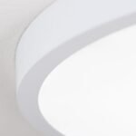 Plafoniera LED LERO, finisaj alb, rotunda, 40cm LED30W/2850lm/3000K aluminiu IP 20 ORION - imagine 6