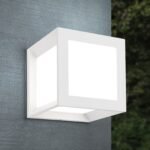 Aplica de exterior HENRY, E27 1x35W aluminiu finisaj alb, diametrul 16cm IP44 ORION - imagine 3