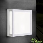 Plafoniera de exterior HENRY, E27 2x35W aluminiu finisaj alb, diametrul 26cm IP44 ORION