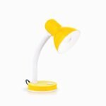 Veioza flexibila NEMO, E27 1x40W otel finisaj alb-galben, 33cm IP20 ORION - imagine 2