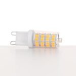 Bec LED  transparent, G9, 3.3W, 3000K, 350Lm  lumină albă caldă Lungime 49mm, diametru 17mm ORION - imagine 2