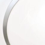 Plafoniera RIMA, cu abajur din sticlă opal mat, E27 2x40W otel finisaj tcrom satinat, 32cm IP20 ORION - imagine 3