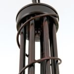 Candelabru GIOVANNI, E14 8x40W otel finisaj antic-auriu, 130cm IP20 ORION - imagine 4