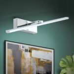 Lampă de tablou LED PUBLIO, pivotant, 50cm LED10W/770lm/3000K otel finisaj crom IP20 ORION - imagine 3