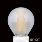 Bec LED mat dimabil, E14, 4.5W, 2700K, 450Lm Orion - imagine 4