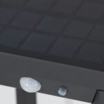 Lampadar solar LED pentru exterior VOLTA, LED5W/660lm/3000K aluminiu finisaj antracit, inaltime 60cm IP65 ORION - imagine 5