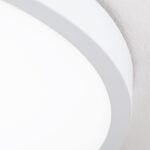 Plafoniera LED LERO, finisaj alb, rotunda, 40cm LED30W/2850lm/3000K aluminiu IP 20 ORION - imagine 5