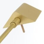 Lampadar LED BOSTON, variator tactil, 107-148cm, LED 10W/1000lm/3000K aluminiu finisaj negru-auriu IP20 ORION - imagine 4