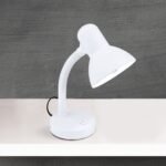 Veioza flexibila NEMO, E27 1x40W otel finisaj alb, 33cm IP20 ORION - imagine 3