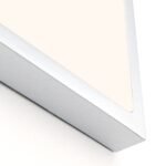 Plafoniera LED LERO, titan, patrat, 30cm LED25W/2400lm/3000K aluminiu IP 20 ORION - imagine 4