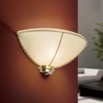 Aplica Vintage MAURO , E27 1x60W, din Alama Masiva, Finisaj Alamă Antică, Inaltime 13cm ORION - imagine 3