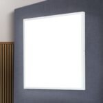 Plafoniera LED LERO, alb, patrat, 60cm LED48W/4400lm/3000K aluminiu IP 20 ORION - imagine 3