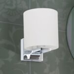 Aplica baie Lapo, Crom, G9 1x33W, 12x15.5cm, IP44, Orion - imagine 4