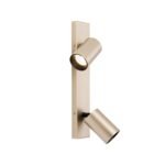 Plafoniera spot SEAN, GU10 2x40W aluminiu finisaj auriu mat, 35x12x6cm IP20 ORION - imagine 2