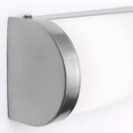 Aplica oglinda baie TEA, cu abajur din sticlă opal mat, G9 3x40W otel finisaj crom satinat, 41cm IP44 ORION - imagine 5