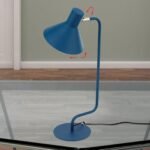 Veioza vintage VIKTORIA, E14 1x40W otel finisaj albastru, 51cm IP20 ORION - imagine 3