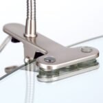 Lampa de masa spot WILHELM cu clema de prindere, E27 1x40W otel finisaj crom satinat, 23cm IP20 ORION - imagine 3