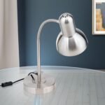 Veioza flexibila NEMO, E27 1x40W otel finisaj crom satinat, 39cm IP20 ORION - imagine 2