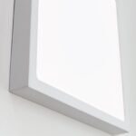 Plafoniera LED LERO, alb, patrat, 18cm LED15W/1300lm/3000K aluminiu IP 20 ORION - imagine 6