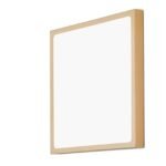 Plafoniera LED LERO, finisaj auriu mat, patrat, 30cm LED27W/2400lm/3000K aluminiu IP 20 ORION - imagine 2