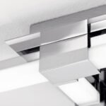 Plafoniera LED pentru baie ARGO, 61 cm, LED 24W/1740lm/3000K otel finisaj crom IP44 ORION - imagine 4