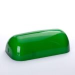 Abajur sticlă de schimb BANKERSLAMP 4-587, finisaj verde lucios, lungime 225mm, lăţime 135mm, inălţime 70mm ORION - imagine 4