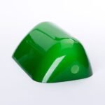 Abajur sticlă de schimb BANKERSLAMP 4-1165, finisaj verde lucios, lungime 150mm, lăţime 95mm, inălţime 60mm ORION - imagine 2