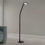 Lampă de masa LED FATI, 100-136 cm, LED 12W/800lm/3000K aluminiu finisaj negru IP20 ORION - imagine 4