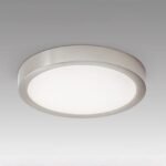 Plafoniera LED LERO, titan, rotundă, 18cm LED15W/1300lm/3000K aluminiu IP 20 ORION - imagine 3