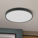 Plafoniera LED BULLY, Ø 28 cm, negru LED28W/2300lm/3000K aluminiu IP 20 ORION - imagine 4