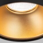 Plafoniera spot STARLIGHT, GU10 1x50W aluminiu finisaj negru-auriu, 14x9.6cm IP20 ORION - imagine 4
