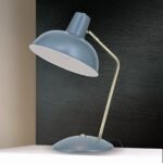 Veioza vintage FEDRA, E14 1x40W otel gri-alama antica, 37.5cm IP20 ORION - imagine 4