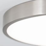 Plafoniera LED BULLY, Ø 24 cm, satinata LED24W/1980lm/3000K aluminiu IP 20 ORION - imagine 5