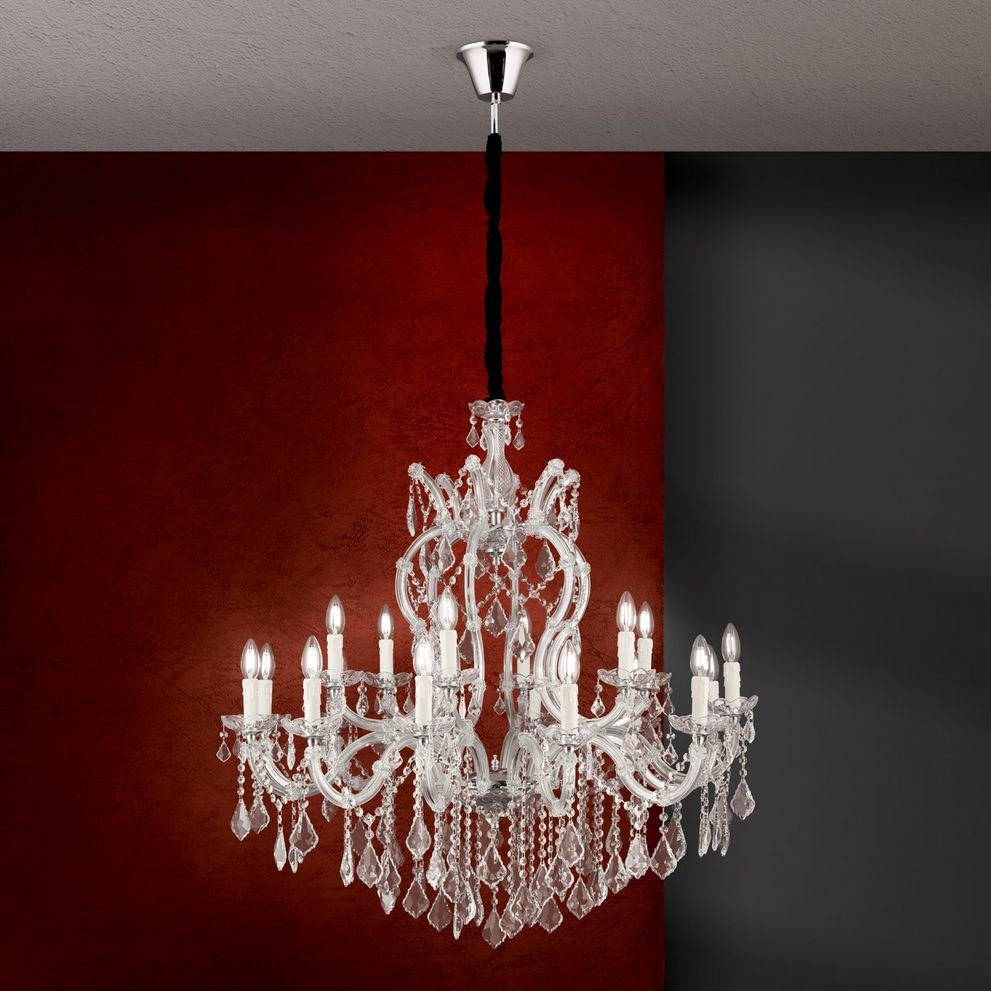 aHR0cHM6Ly93d3cub3Jpb25sZXVjaHRlbi5hdC9tZWRpYS83ZC81ZC80MS8xNzU1MDUwNDg1LzAxMS4yMzkxLTAxXzAxX24yLmpwZw Candelabru THERESA, 18-brate E14 cadru otel argintiu ORION - imagine 1