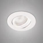 Spot mobil rotund CHOICE GU10 1x50W aluminiu finisaj alb 9cm IP20 ORION - imagine 2