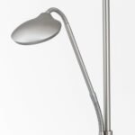 Lampadar LED COBRA, 181cm, LED 23+6W/2300+600lm/2200-6000K otel finisaj crom satinat IP20 ORION - imagine 5