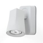 Aplica spot SINEO, GU10 1x35W aluminiu finisaj alb, 13x8cm IP20 ORION - imagine 2