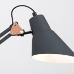 Veioza flexibila BACHELOR, E27 1x40W otel finisaj negru mat-cupru, 66cm IP20 ORION - imagine 5